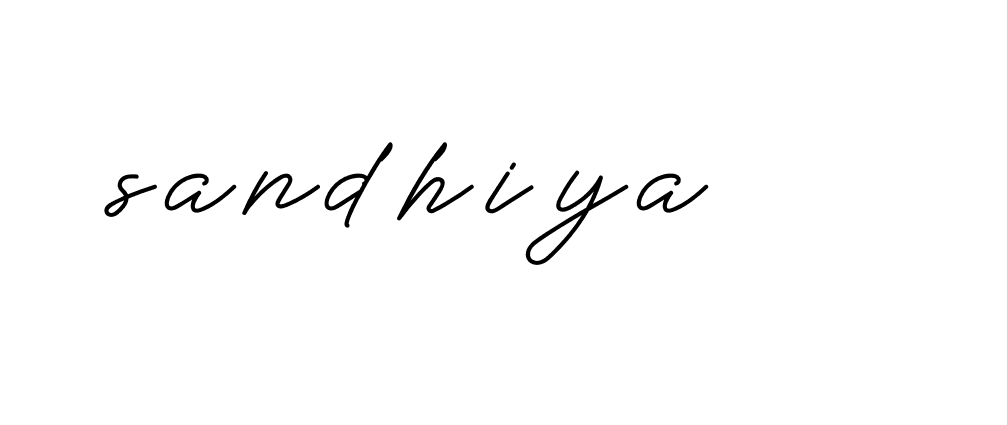 Signature of sandhiya