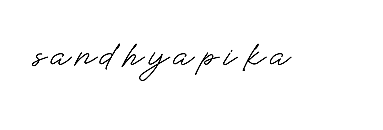 Signature of sandhyapika