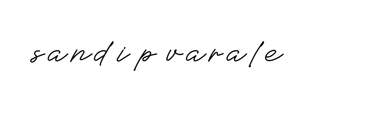 Signature of sandip-varale