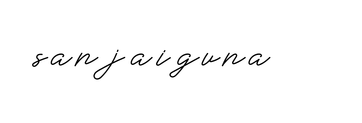 Signature of sanjaiguna