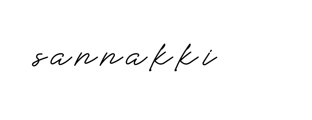 Signature of sannakki