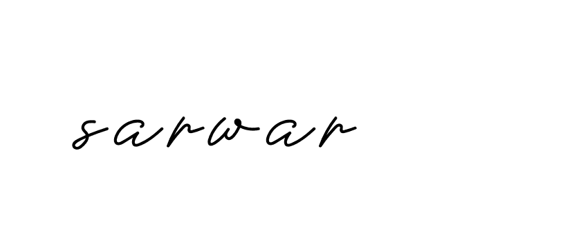 Signature of sarwar