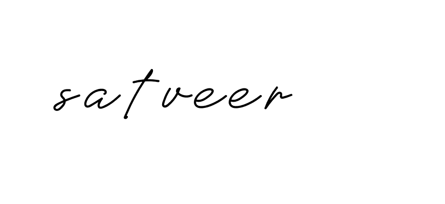 Signature of satveer