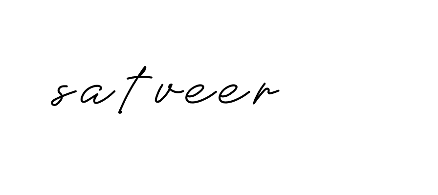 Signature of satveer-