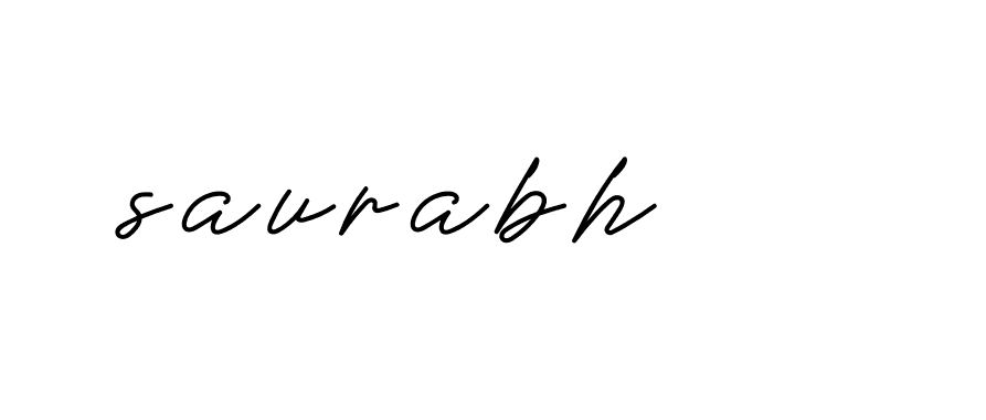 Signature of saurabh