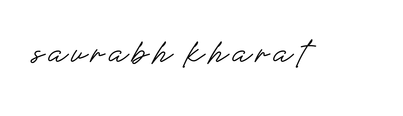 Signature of saurabh-kharat