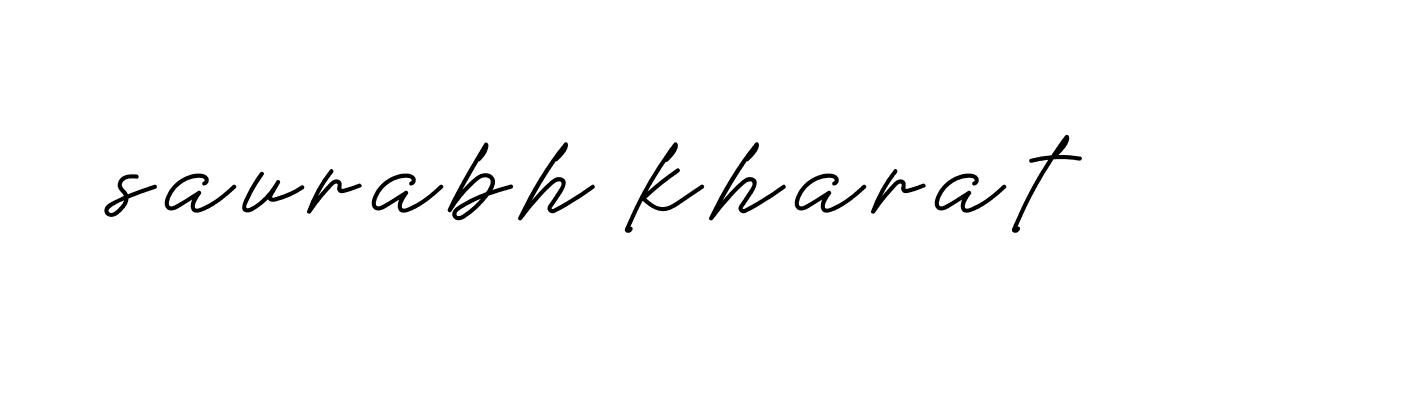 Signature of saurabh-kharat-