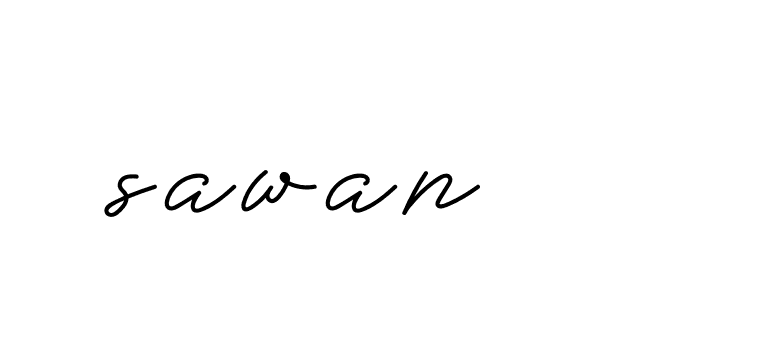 Signature of sawan