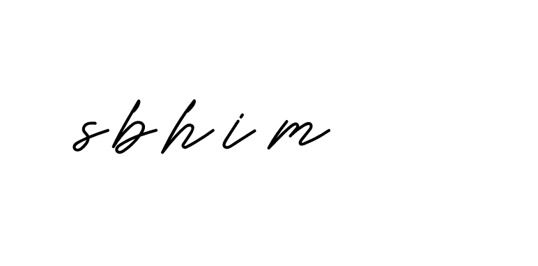 Signature of sbhim