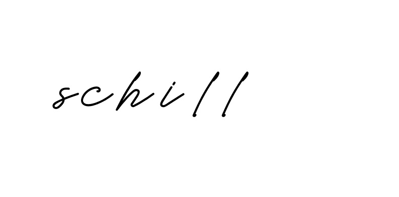 Signature of schill