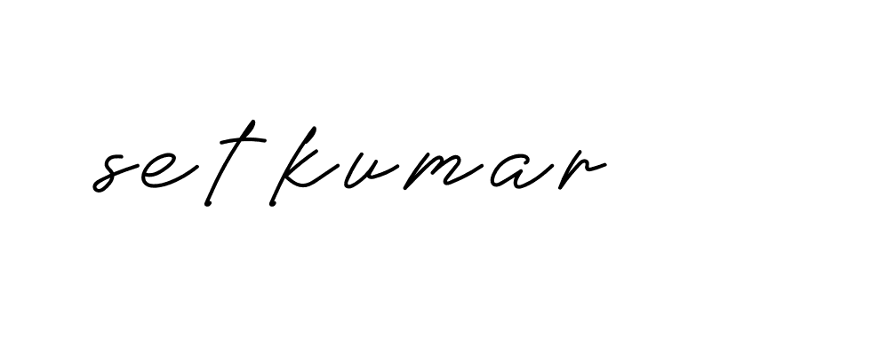 Signature of setkumar