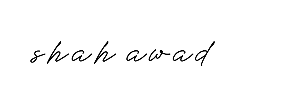 Signature of shah-awad