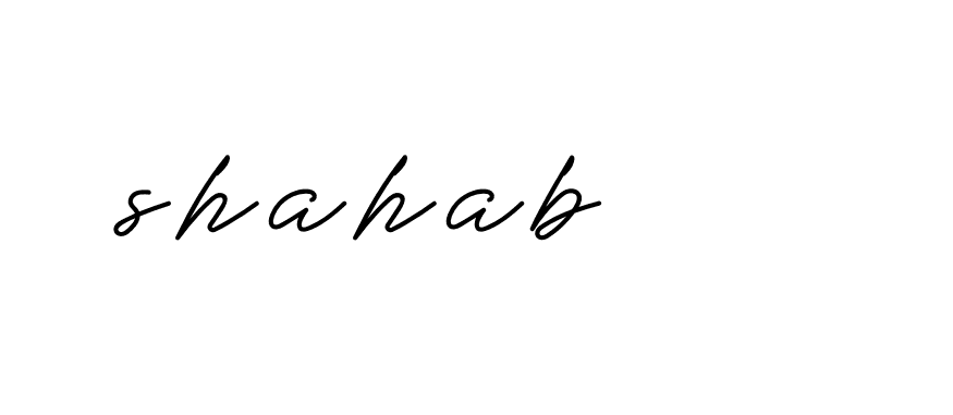 Signature of shahab-