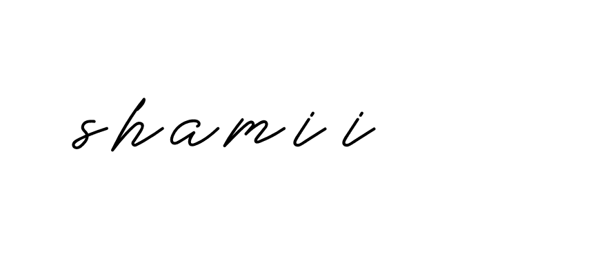 Signature of shamii