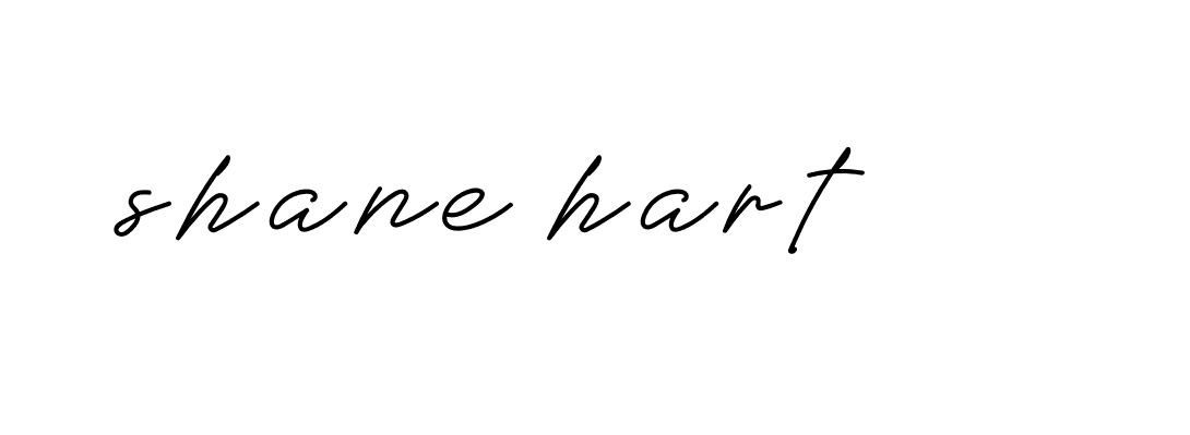 Signature of shane-hart