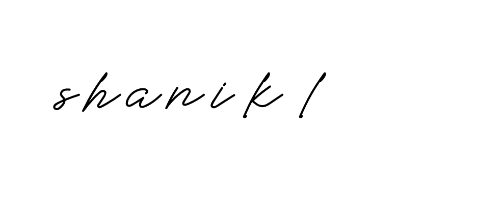 Signature of shanik-l