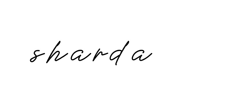 Signature of sharda-