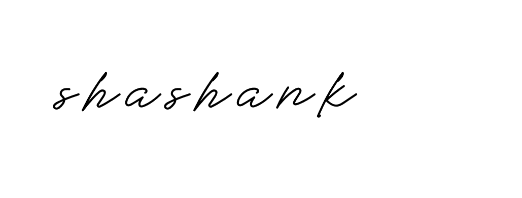 Signature of shashank-