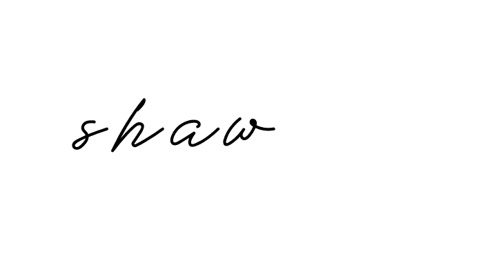 Signature of shaw-