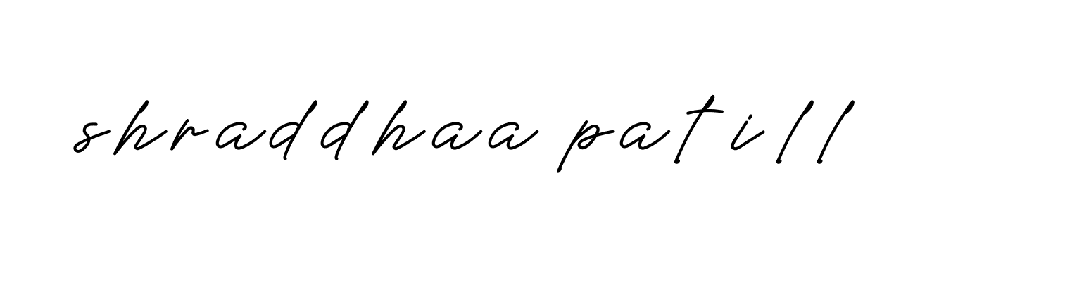 Signature of shraddhaa-patill