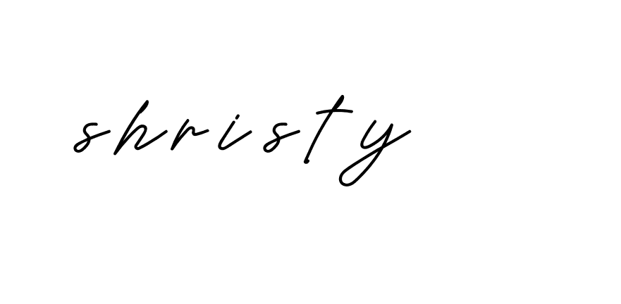 Signature of shristy