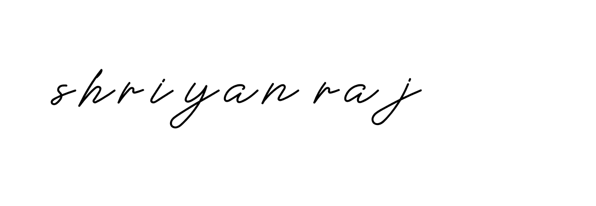 Signature of shriyan-raj--