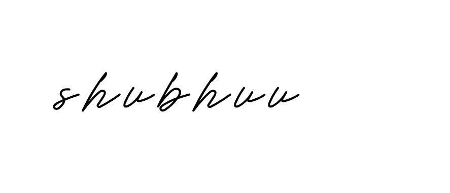 Signature of shubhuu