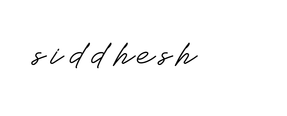 Signature of siddhesh