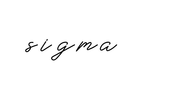 Signature of sigma