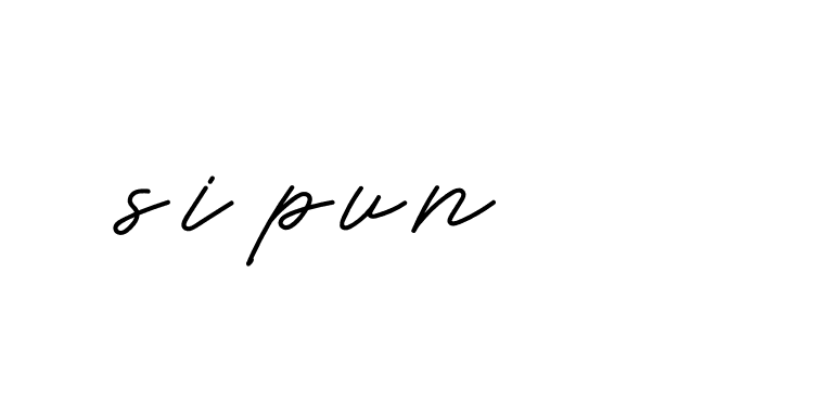 Signature of sipun