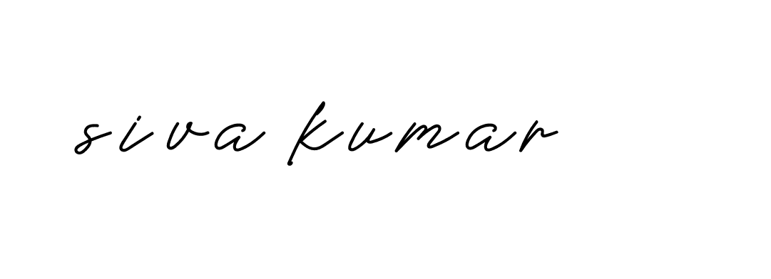 Signature of siva-kumar