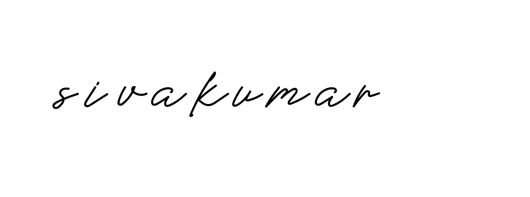 Signature of sivakumar