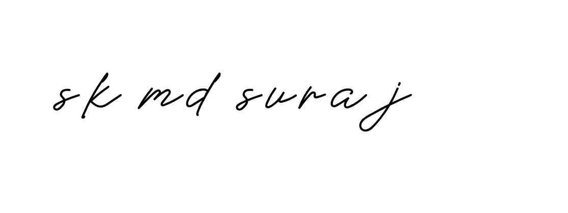 Signature of sk-md-suraj