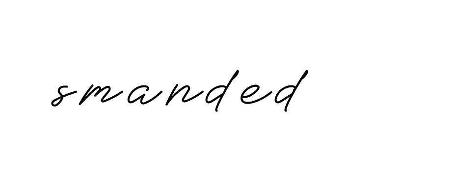 Signature of smanded