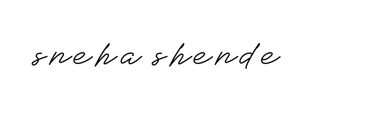 Signature of sneha-shende