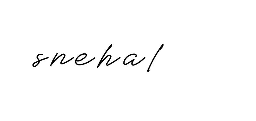 Signature of snehal