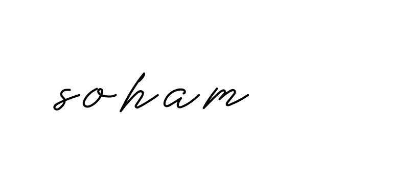 Signature of soham-