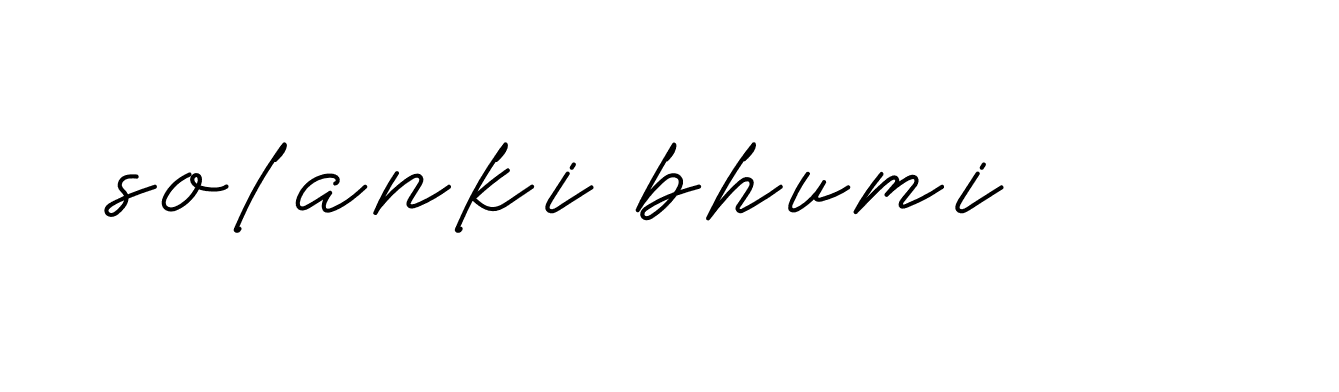 Signature of solanki-bhumi-