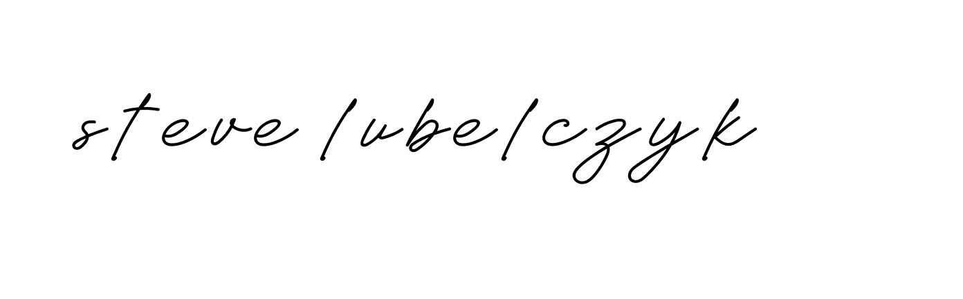 Signature of steve-lubelczyk