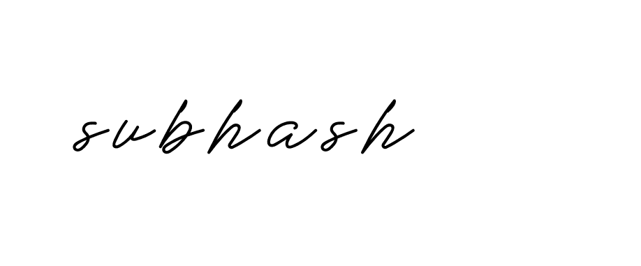 Signature of subhash-