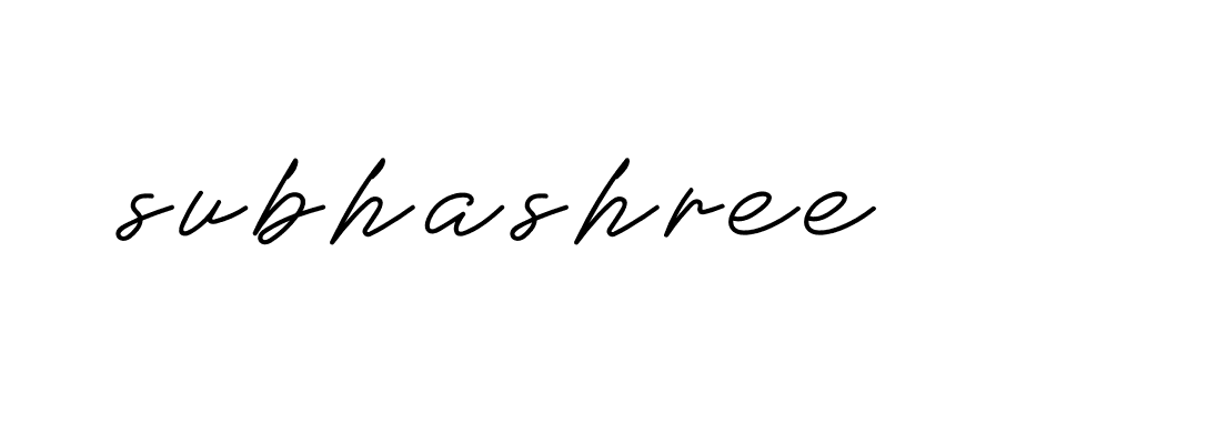 Signature of subhashree