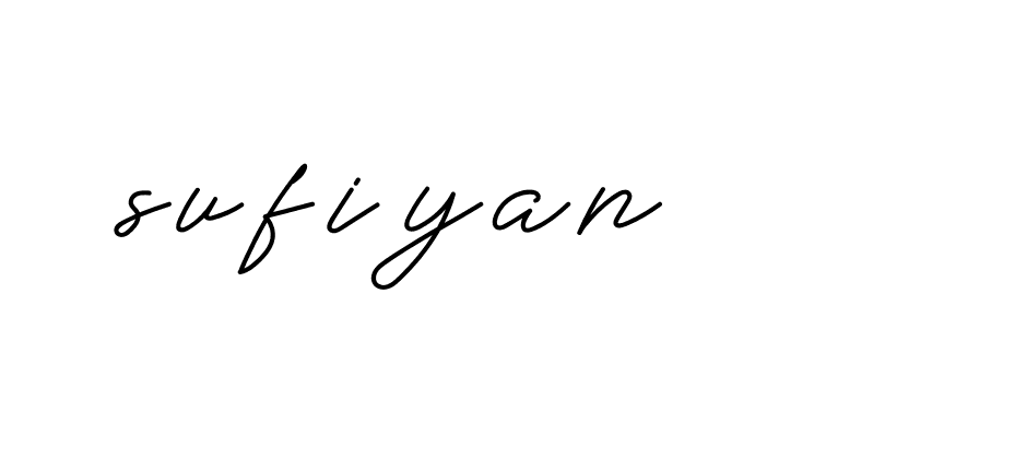 Signature of sufiyan-