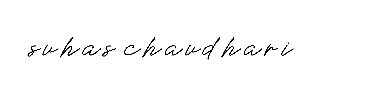 Signature of suhas-chaudhari