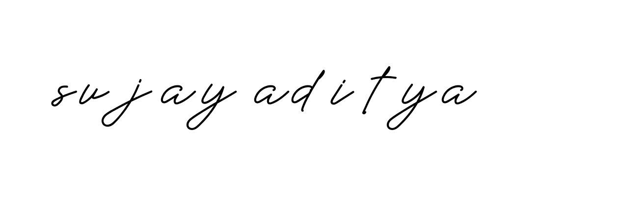 Signature of sujay-aditya