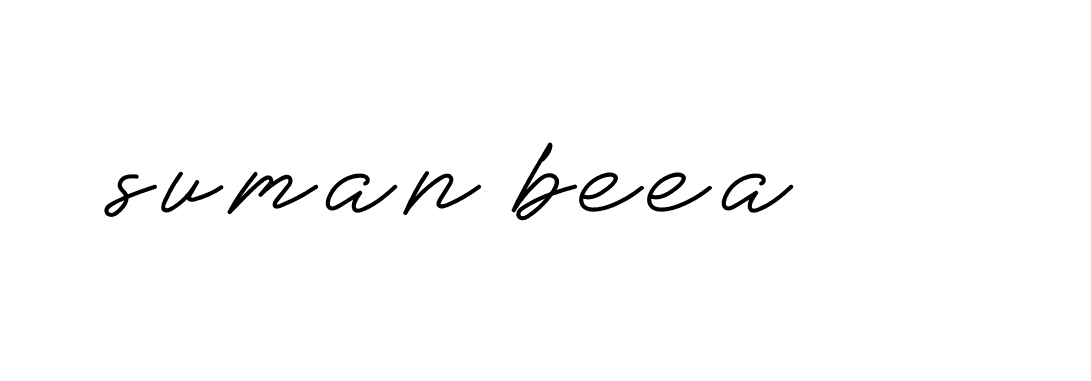 Signature of suman-beea