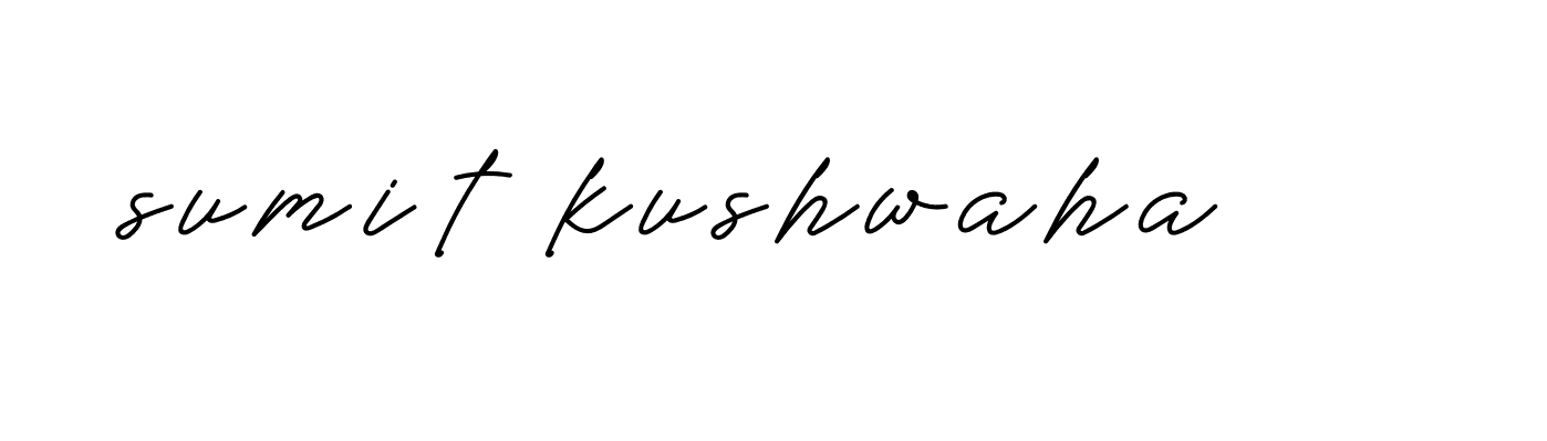 Signature of sumit-kushwaha