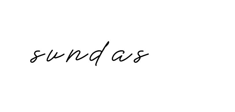 Signature of sundas