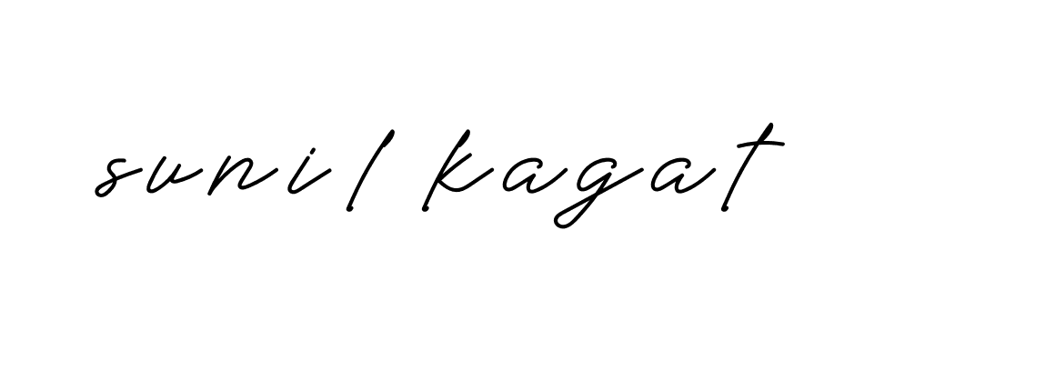 Signature of sunil-kagat