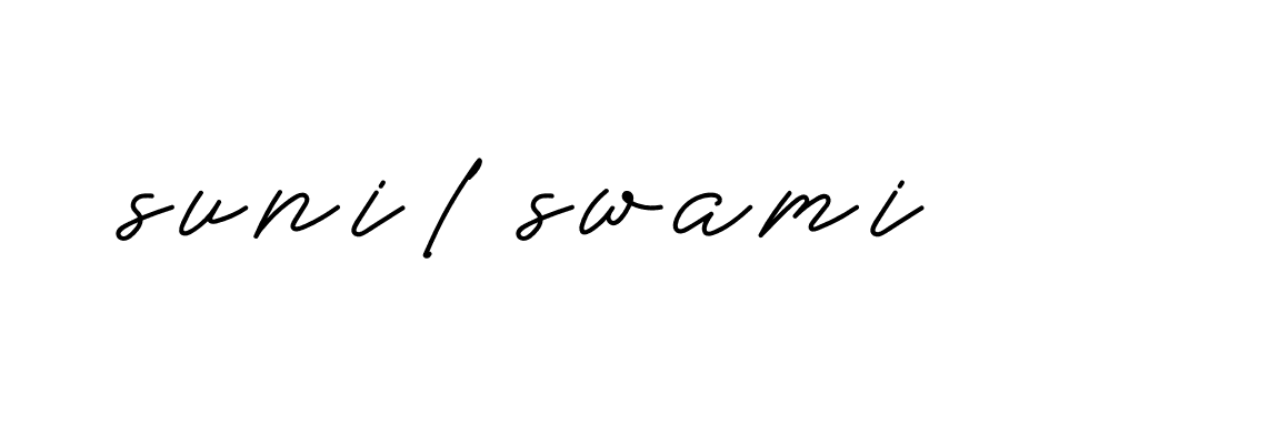 Signature of sunil-swami