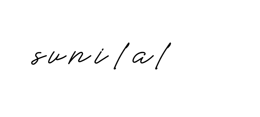 Signature of sunilal